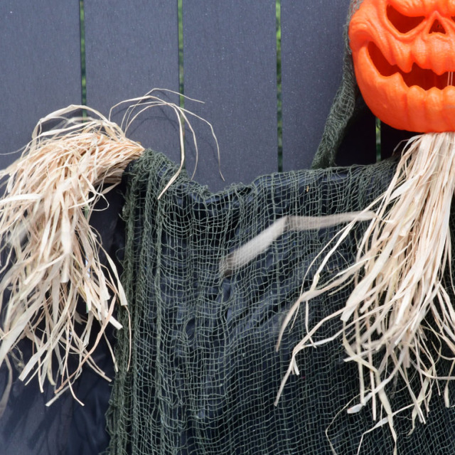 DEPOS デポス ハロウィン パンプキン リアル ハンギングゴースト 180cm