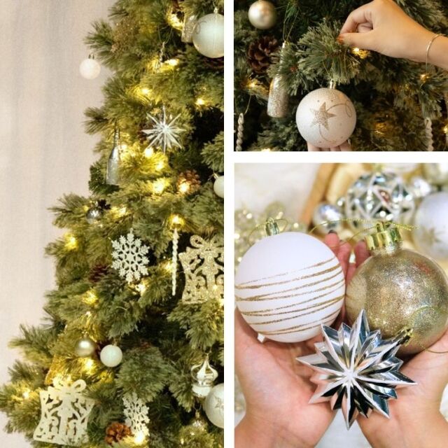 キャロルツリー 210cm オーナメントセット 70個付き 【送料無料】