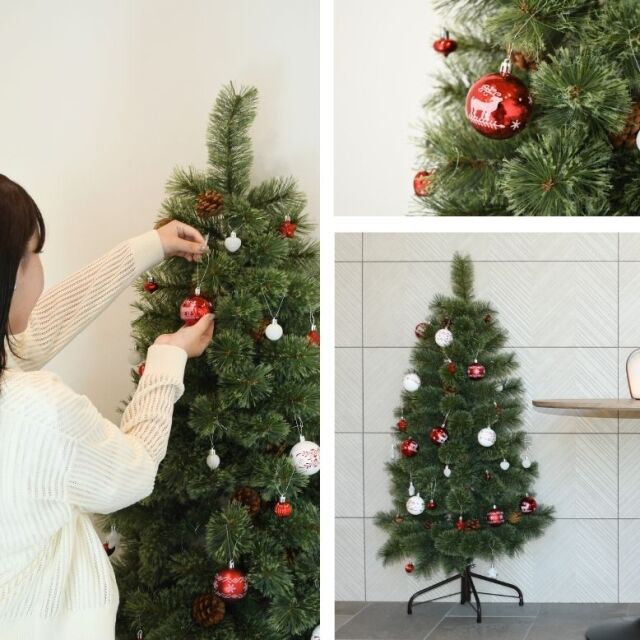 クリスマスツリー キャロルツリー ハーフ 150cm（ライトなし