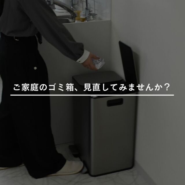 ペダル式 ステンレス ダストボックス 分別 20L×2