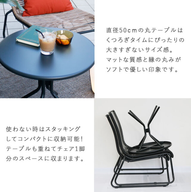 永久 高級ステンレス テーブル モダン 輸入 屋内 屋外 バルコニー