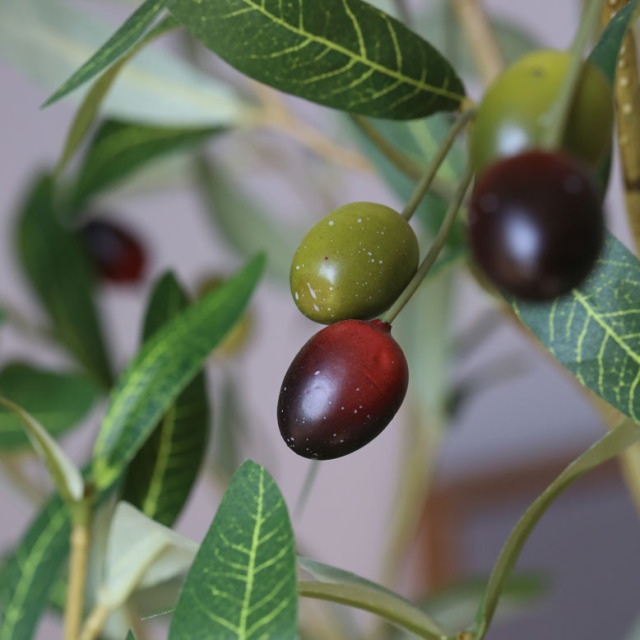 専用＊オリーブ&ブルーベリー フェイクスワッグ フェイクグリーン