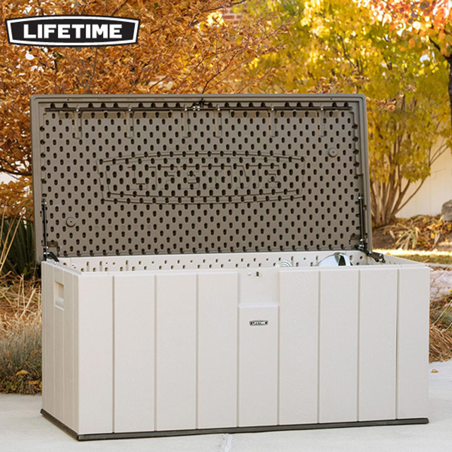 ライフタイム　アウトドアストレージデッキボックス　（LIFETIME OUTDOOR STORAGE DECK BOX）　【大型宅配便】