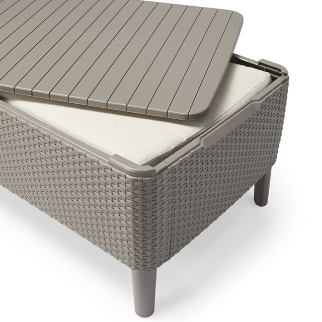 ケター サレモ 2シートソファ4点セット （keter Salemo garden sofa