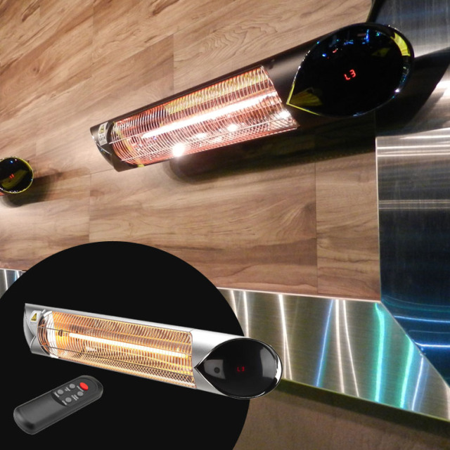 電気ヒーター ペガサス スタンド設置モデル 100V 1000W 防水仕様 IP65