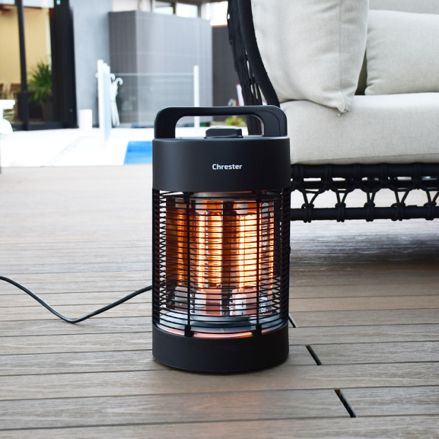 クレスター 防水ラウンドヒーター  ( Chrester Round heater) HEAT-L-069B 【メーカー直送・代金引換・同梱不可・送料無料】