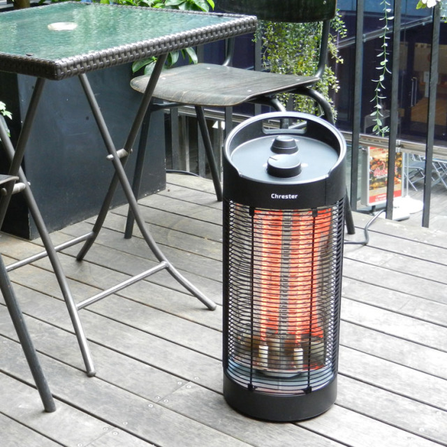 電気暖房機　サラマンダーヒーター 1200W　Chrester 電気ストーブ 防水 サラマンダーヒーター Chrester クレスター