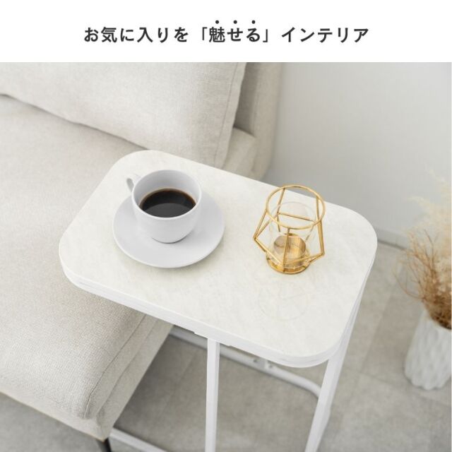 スクエアテーブル/サイドテーブル ヴィンテージカラーのミニスクエアテーブル：幅50cm×奥行50cm×高