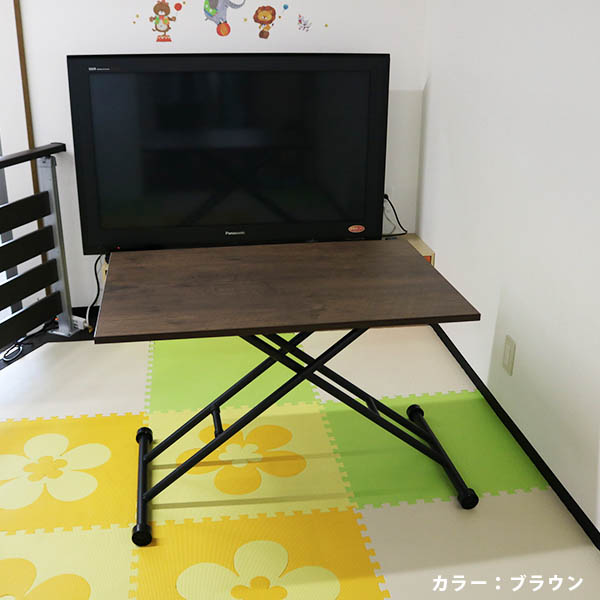 ガス圧昇降テーブル コンパクト 90×60 （Lifting table compact 90×60)