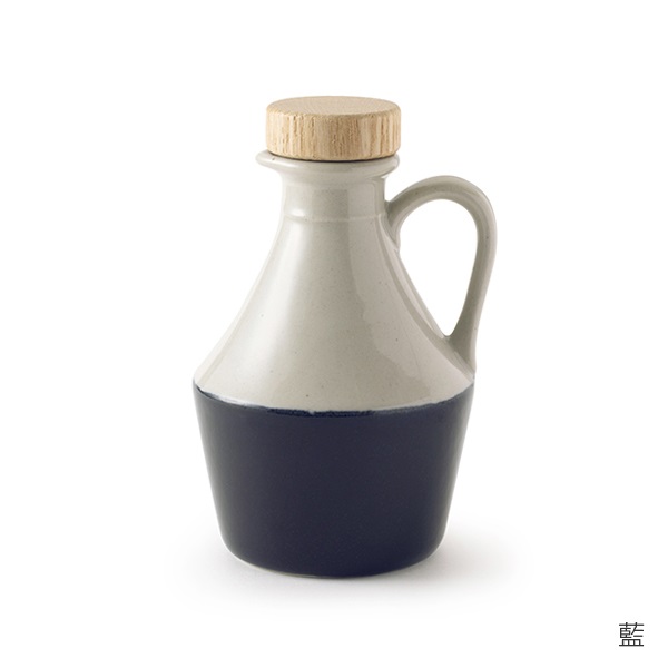 かもしか道具店 陶製のオイルポット オリーブオイルの保管に最適