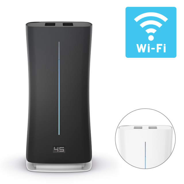 ハイブリット式加湿器 外出先からスマホで操作可 アロマ Stadler Form