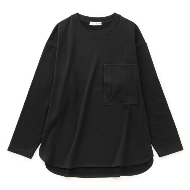 アトピー肌にも優しい ふわふわコットン ロングTシャツ 長袖