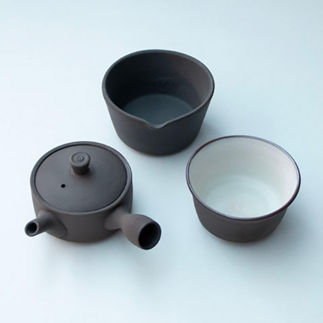 かもしか道具店 茶時間 急須・煎茶碗セット 陶磁器 ?b器 贈り物 ギフト