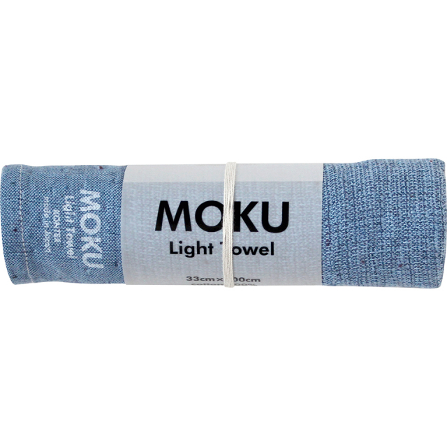 フェイスタオル MOKU M 速乾 軽量 薄手 ガーゼ ジム サウナ