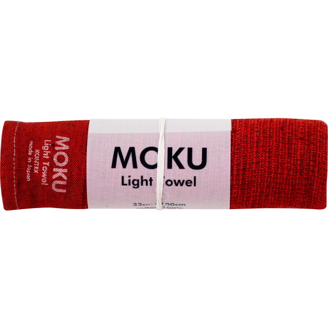 フェイスタオル MOKU M 速乾 軽量 薄手 ガーゼ ジム サウナ