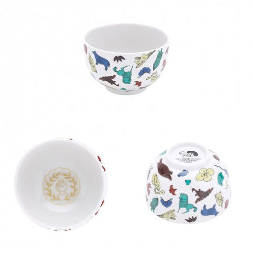 蟹　カニ　ぐいのみ　４客　猪口　4個　煎茶碗　茶器　S9 DINNER PLATE SELECTION｜カネスズセラミック株式会社