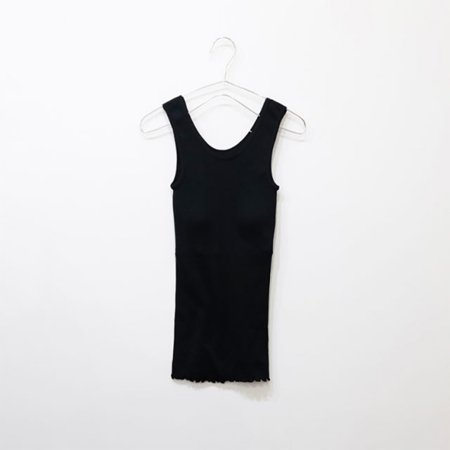 中川政七商店 黒タンクトップ 詳細 更麻 タンクトップ｜衣料品｜