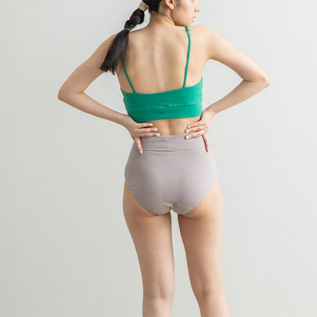 オーガニックコットン ノンワイヤーブラ ハーフトップ ショーツ