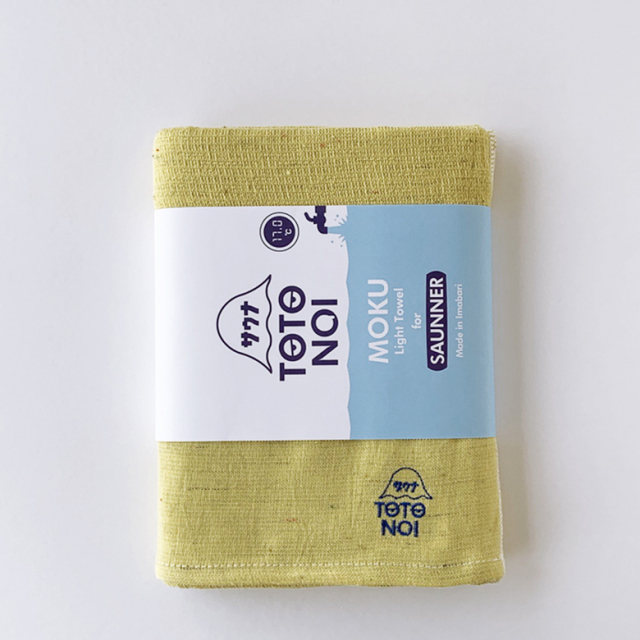 サウナ タオル MOKU 薄手 軽量 長い 速乾 刺しゅう入り M L
