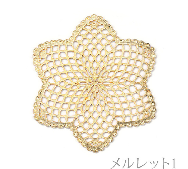 能作 錫のコースター アクセサリートレー すずあみ 小 ゴールド