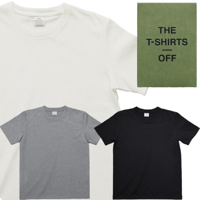 THE OFF T-SHIRTS 透けにくく、型崩れしにくいTシャツ メンズ ギフト 父の日