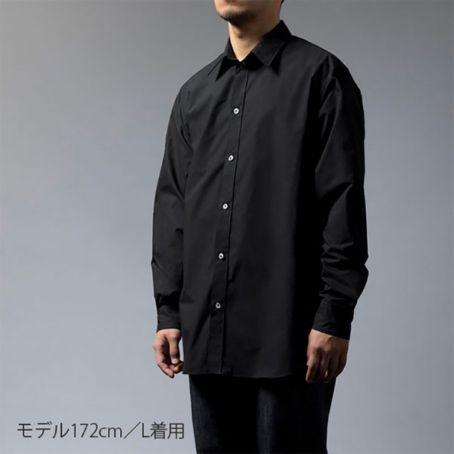 コットン100% 精悍 シャツ 