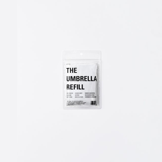 THE UMBRELLA 張替生地 WHITE ビニール傘