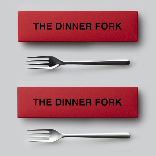 THE ディナーフォーク ギフトボックス入り 日本製 おしゃれ シンプル 贈り物 プレゼント 新潟県 THE DINNER FORK Gift box