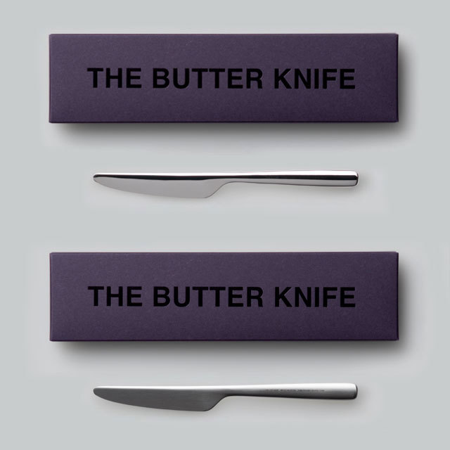 THE バターナイフ ギフトボックス入り 日本製 おしゃれ シンプル 贈り物 プレゼント 新潟県 THE BUTTER KNIFE Gift box