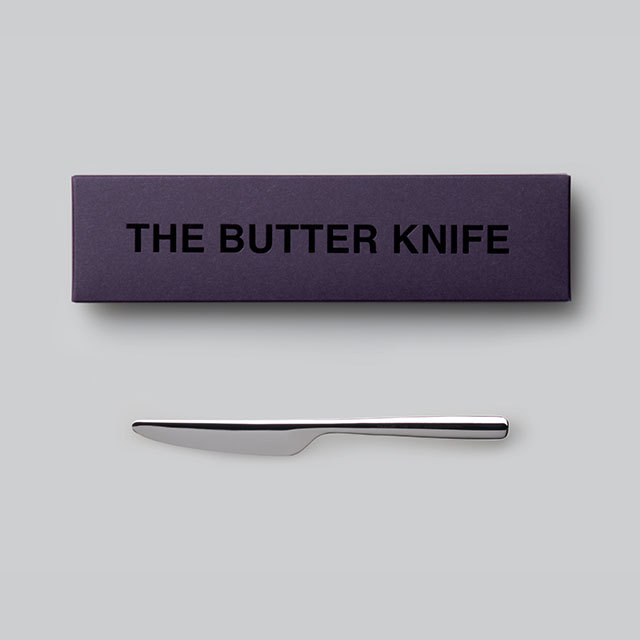 The バターナイフ ギフトボックス入り 日本製 おしゃれ シンプル 贈り物 プレゼント 新潟県 The Butter