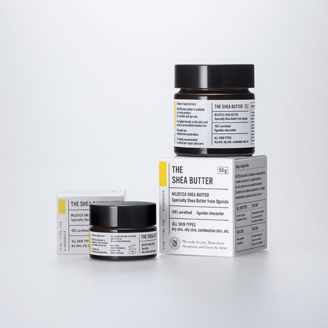 THE シアバター 天然成分100% オーガニック 全身保湿クリーム ラベンダー精油配合 ボディクリーム ハンドクリーム 髪 ヘアケア THE SHEA BUTTER