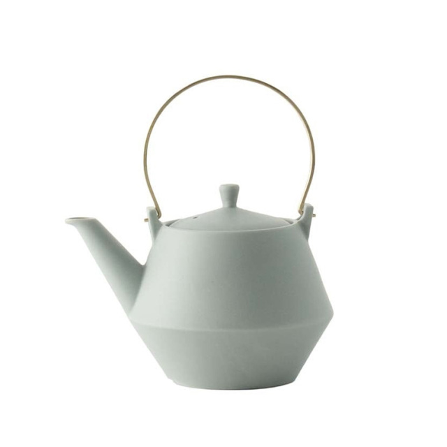 おしゃれな土瓶 急須 煎茶2杯分 美濃焼 Frustum ミニ 晋山窯ヤマツ