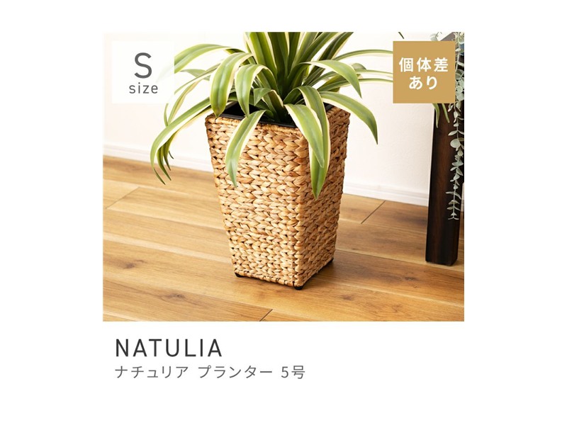 [Sサイズ]プランター ウォーターヒヤシンス 鉢植え 植木ポット 花器 NATULIA