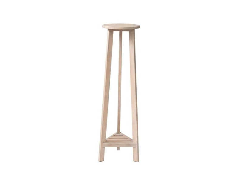 プランターベース 高さ90cm 完成品 円形 ラウンド 丸 スタイリッシュ 花台 VETA
