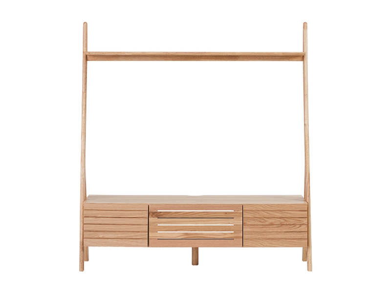 (送料無料) 空間に温かみとアクセントを演出 テレビ台  135 (WO-V-NA)