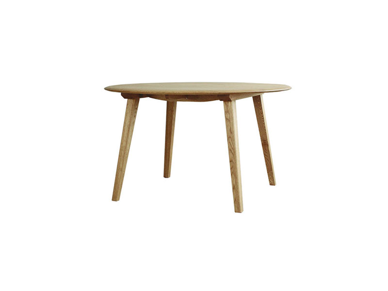 デッケ ダイニングテーブル 123cm 丸天板 ＷＦ-1《大型商品》