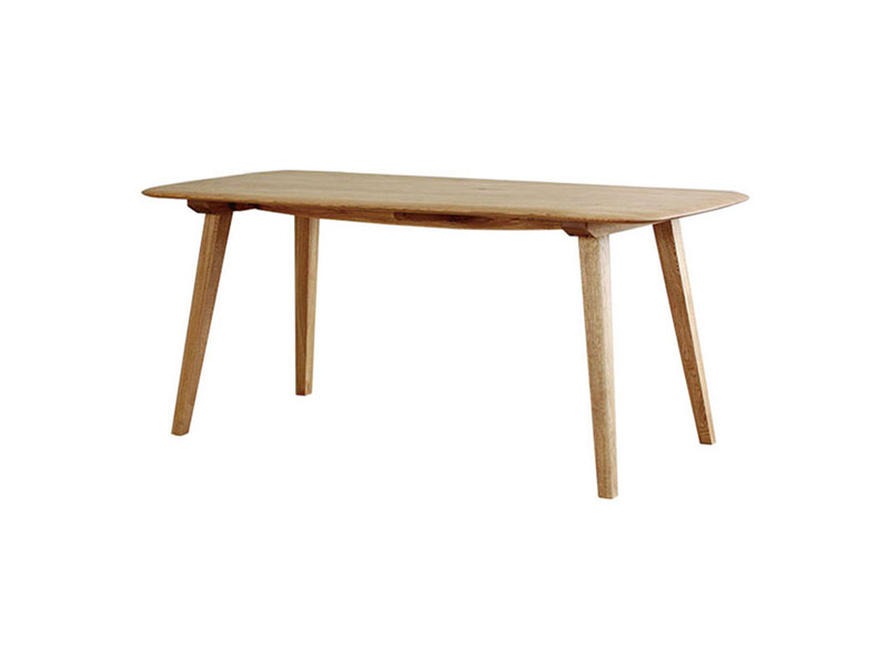 デッケ ダイニングテーブル 172cm スクエア天板 ＷＦ-1《大型商品》