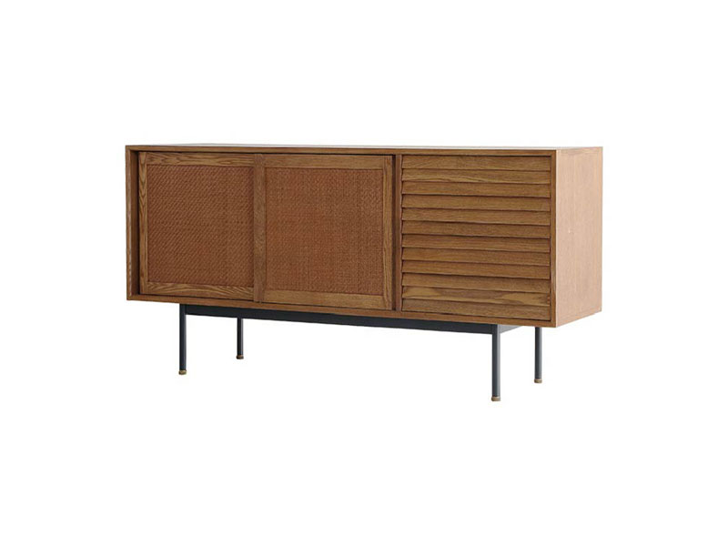 フィン サイドボード 高さ80cm《大型商品》