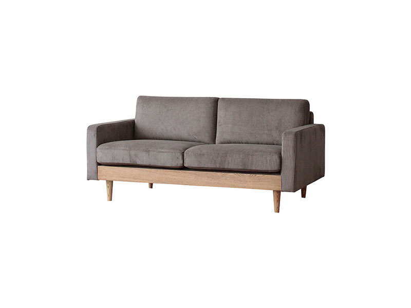 フリート 2人掛け ソファ コーデュロイ Lionbark《大型商品》(受注生産品)