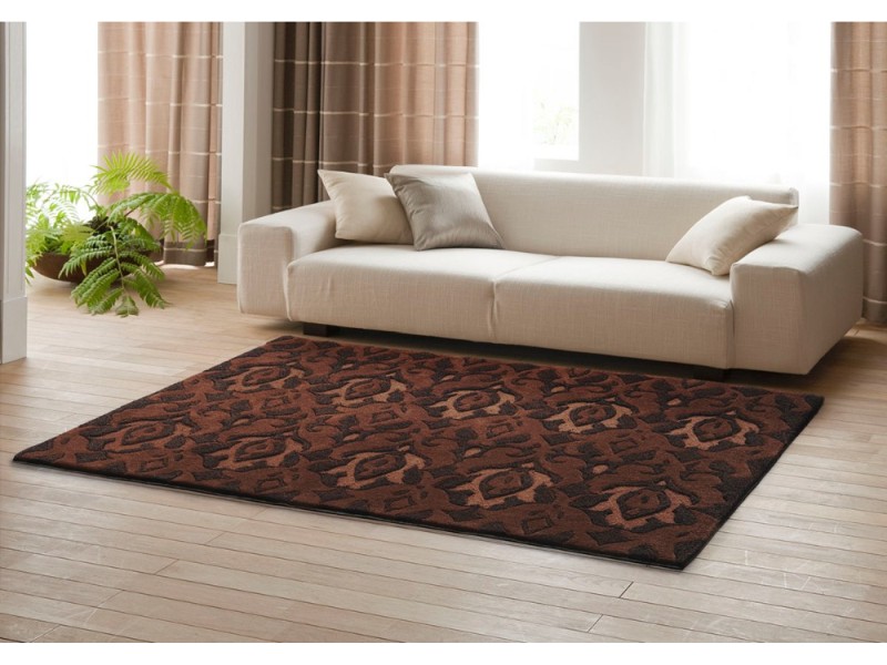 重厚な雰囲気のフックラグ