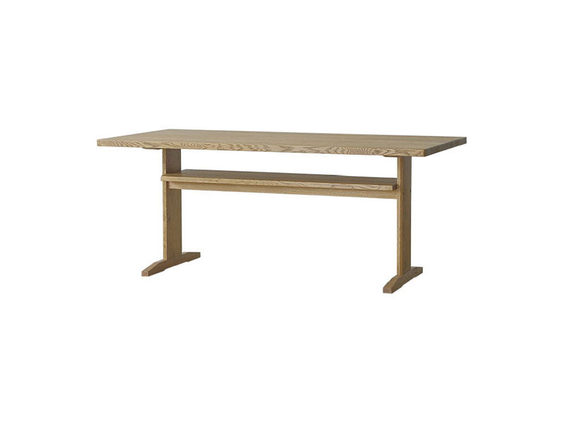 カイン 2 ダイニングテーブル 165cm オーク材仕様《大型商品》