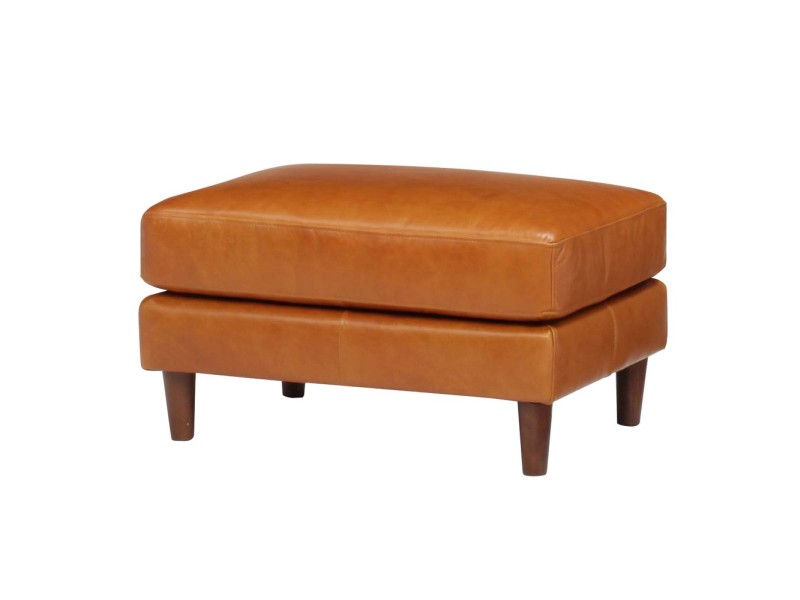 (送料無料)　上質なオイルレザーの最高級スツール