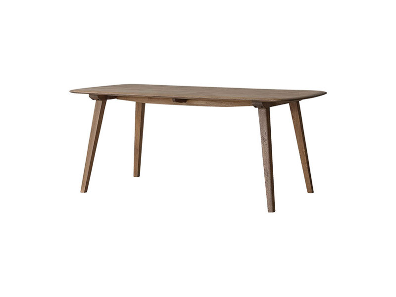 デッケ ダイニングテーブル 172cm スクエア天板 WF-2《大型商品》