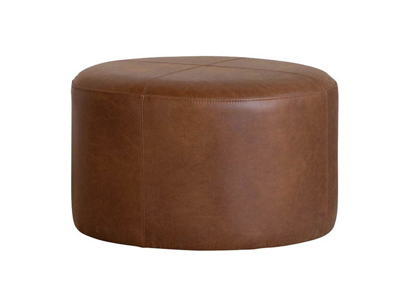 ドット スツール 60cm スーパーレザーテックス オーカーブラウン