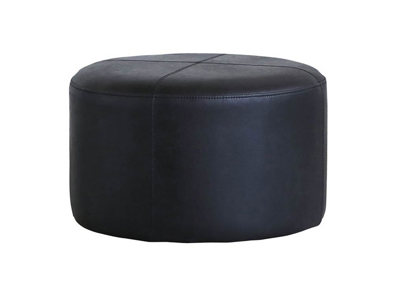 ドット スツール 60cm スーパーレザーテックス リッチブラック