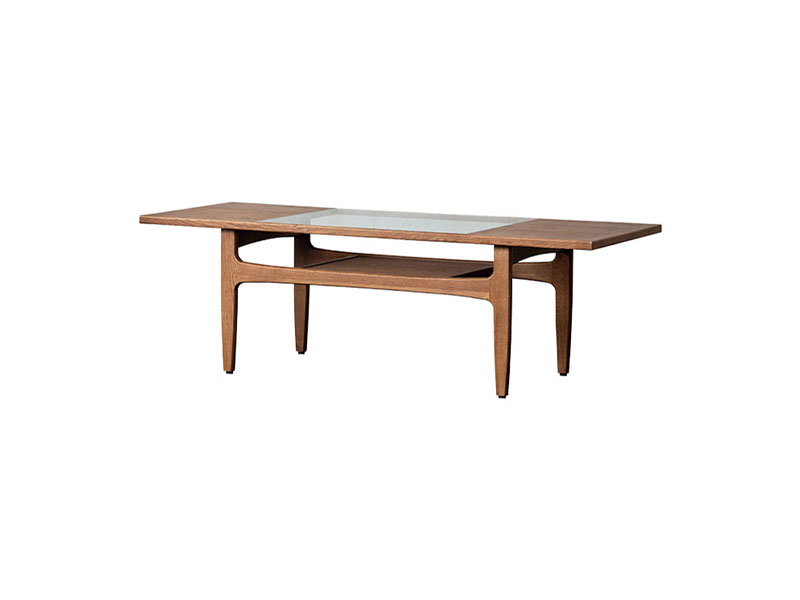 カナリス リビングテーブル 137cm オーク ブラウン