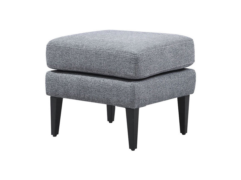 グレスソファ スツール 鉄脚 イージークリーン グレー