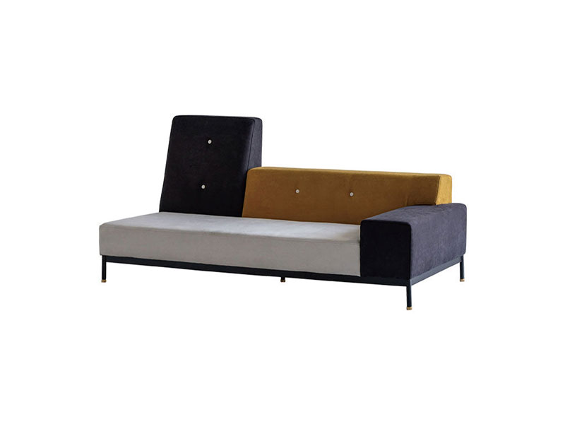 テットソファ 2.5人掛け 左肘 カラフル