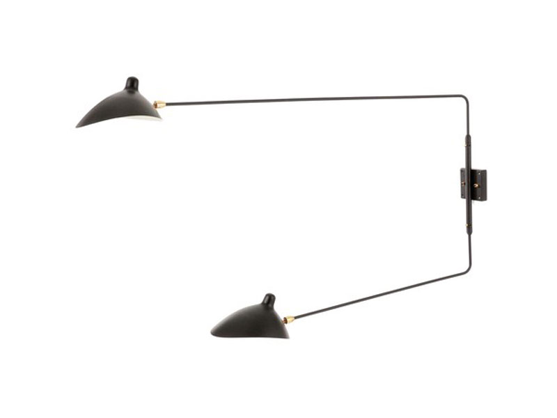 ＜セルジュ・ムーユ＞ウォールランプ StW2(ストレート2灯タイプ)　