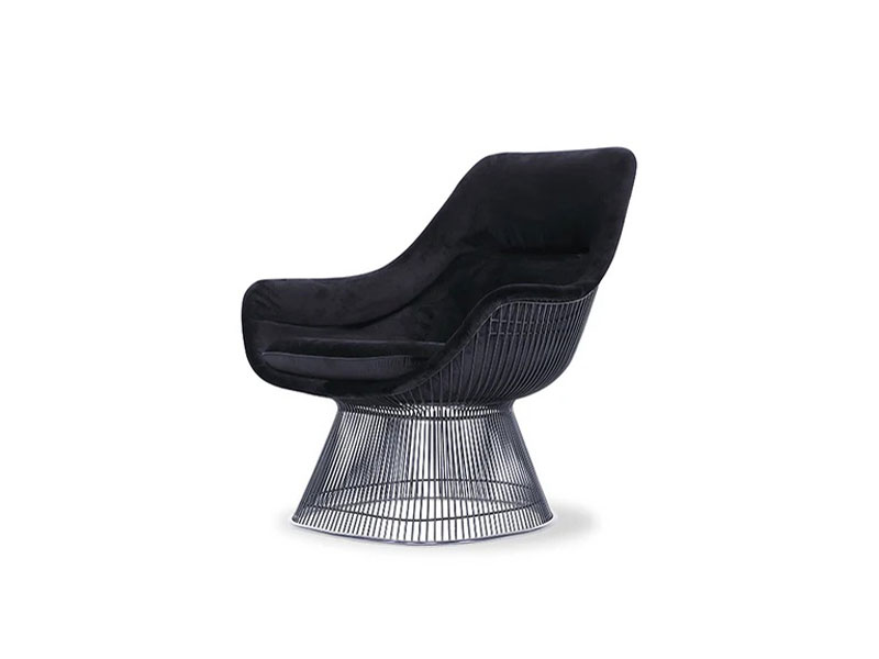 （受注生産品）プラットナーイージーチェア　セミアニリン